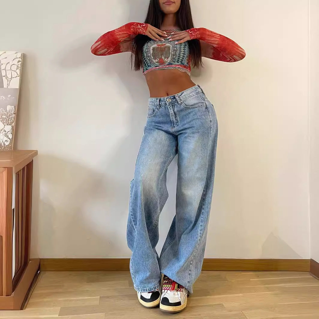 Jeans de Pierna Ancha