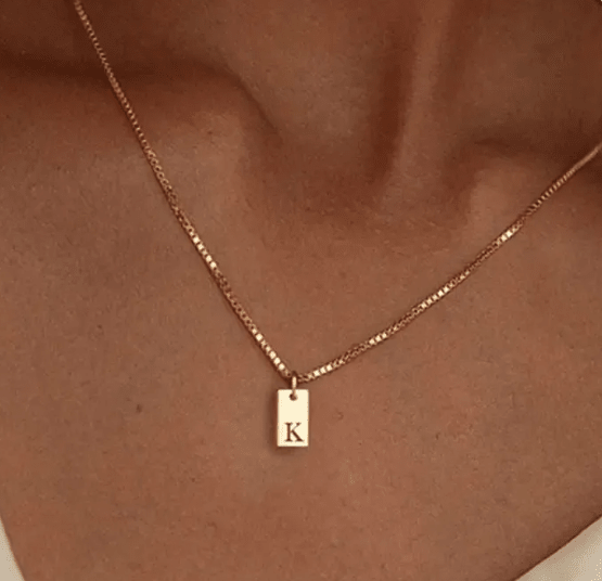 Collar alfabético para mujer - Terzo stile