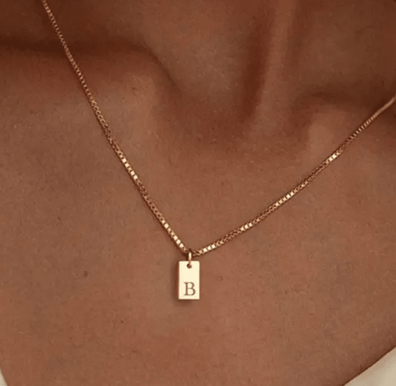 Collar alfabético para mujer - Terzo stile