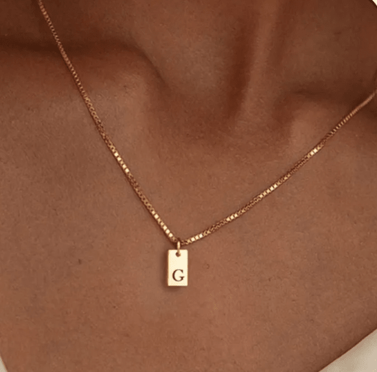 Collar alfabético para mujer - Terzo stile