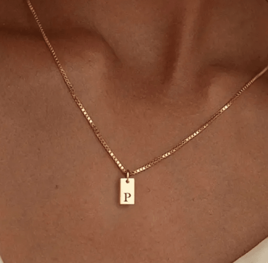 Collar alfabético para mujer - Terzo stile