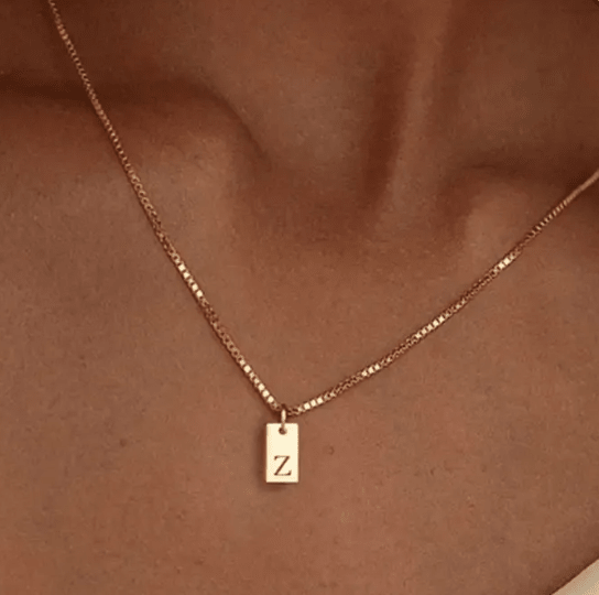 Collar alfabético para mujer - Terzo stile