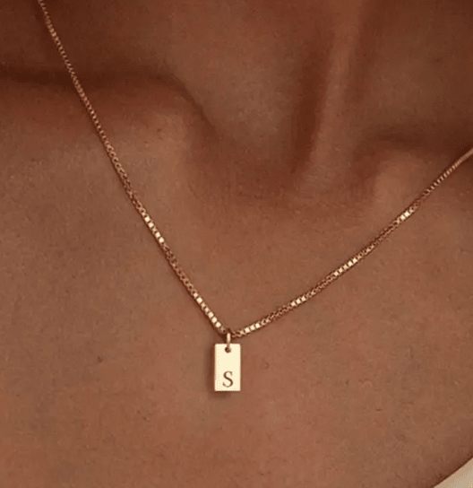 Collar alfabético para mujer - Terzo stile